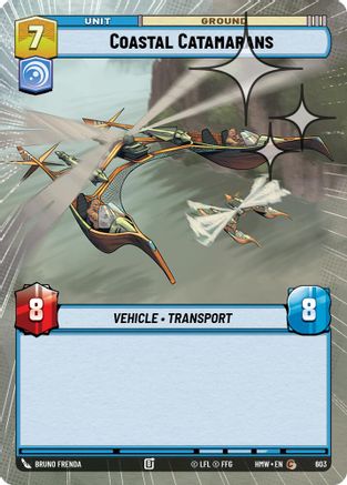 Coastal Catamarans (Hyperspace Foil) (603) - H - Common - Foil