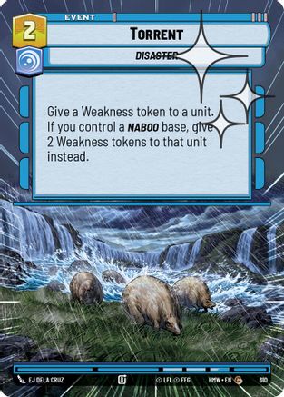 Torrent (Hyperspace Foil) (610) - H - Common - Foil
