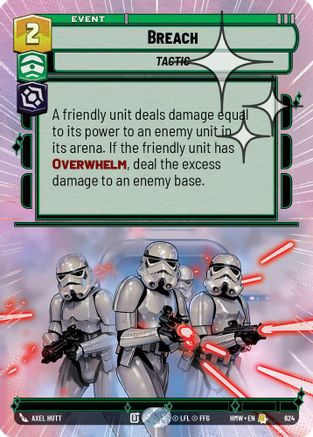 Breach (Hyperspace Foil) (624) - H - Rare - Foil
