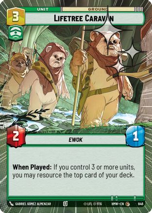 Lifetree Caravan (Hyperspace Foil) (646) - H - Common - Foil