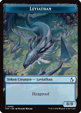 Leviathan // Beast Double-Sided Token (FRA-6 // 8) - token