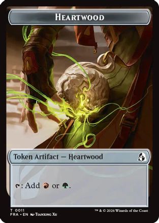 Heartwood // Thopter Double-Sided Token (FRA-11 // 14) - token