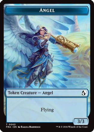 Angel (0003) // Treasure Double-Sided Token (FRA-3 // 15) - token