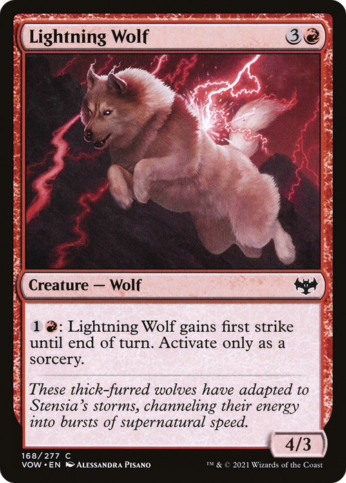 Lightning Wolf (VOW-168) - common