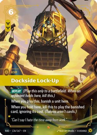 Dockside Lock-Up (136/167) - RAD - Epic - Foil