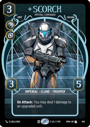 Scorch - Imperial Commando (Prestige) (804) - H - Uncommon