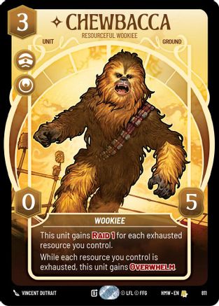 Chewbacca - Resourceful Wookiee (Prestige) (811) - H - Rare