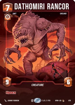 Dathomiri Rancor (Prestige Foil) (878) - H - Common - Foil