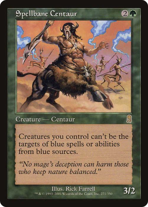 Spellbane Centaur (ODY-271) - rare - Foil