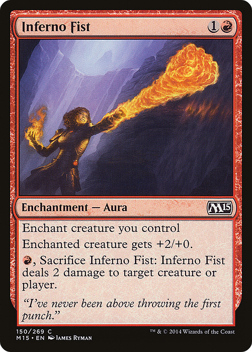 Inferno Fist (M15-150) - common - Foil