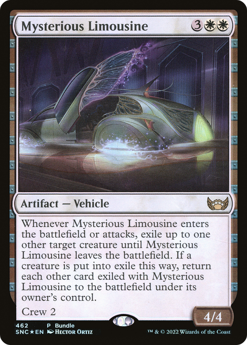 Mysterious Limousine (UMP-462) - rare - Foil