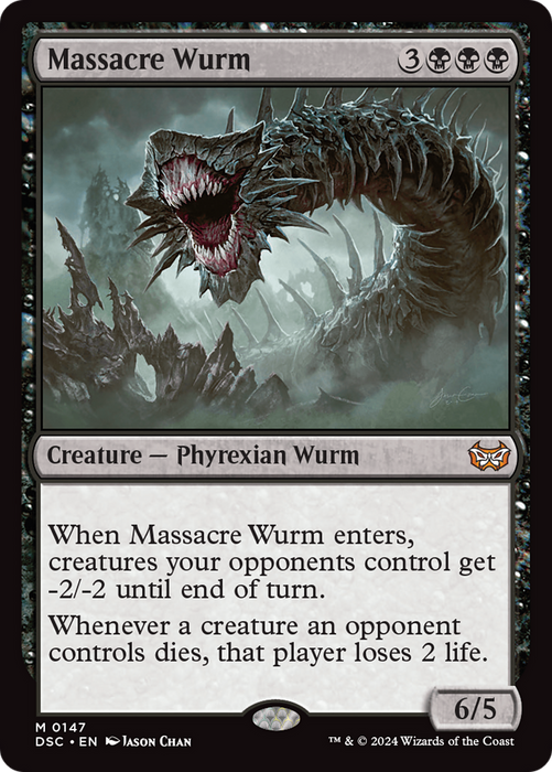 Massacre Wurm (DSC-147) - mythic