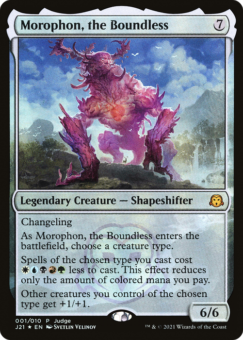 Morophon, the Boundless (JDG-001) - mythic - Foil