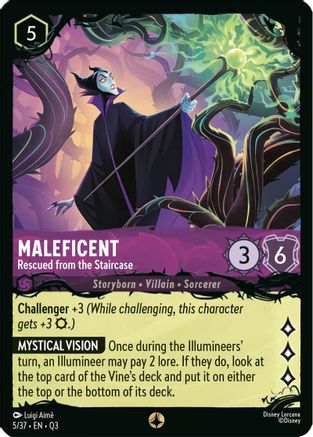 Maleficent - Rescued from the Staircase (5/37) - IQTGHR - Quest