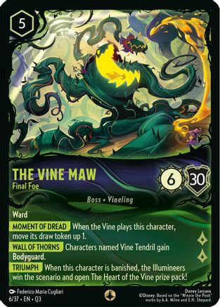 The Vine Maw - Final Foe (6/37) - IQTGHR - Quest