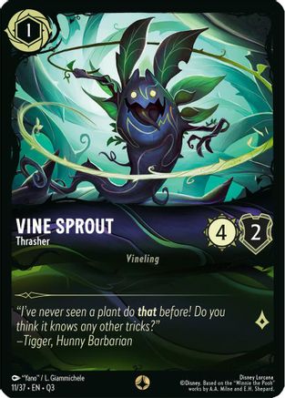 Vine Sprout - Thrasher (11/37) - IQTGHR - Quest