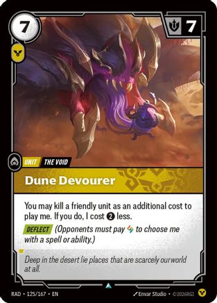 Dune Devourer (125/167) - RAD - Uncommon