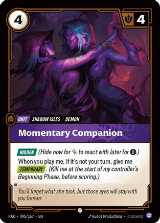 Momentary Companion (095/167) - RAD - Common