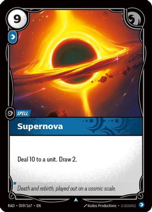 Supernova (059/167) - RAD - Uncommon - Foil