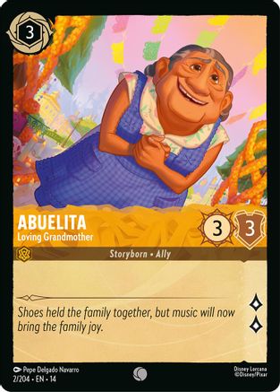 Abuelita - Loving Grandmother (2/204) - HCA - Common - Cold Foil