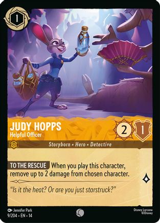 Judy Hopps - Helpful Officer (9/204) - HCA - Common