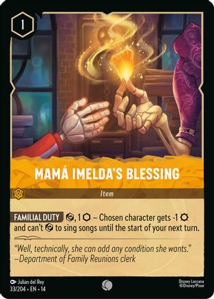 Mama Imelda's Blessing (33/204) - HCA - Common