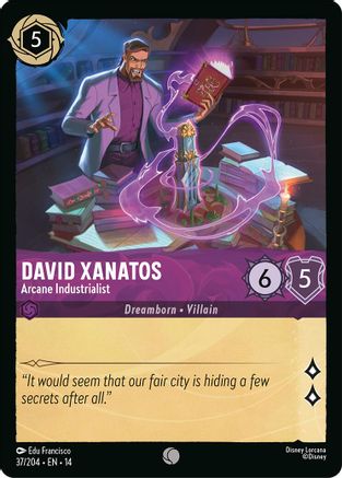 David Xanatos - Arcane Industrialist (37/204) - HCA - Common