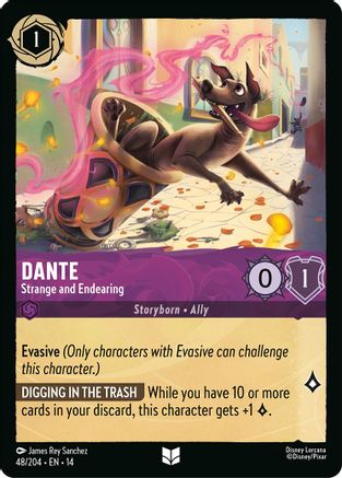 Dante - Strange and Endearing (48/204) - HCA - Uncommon