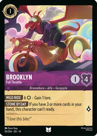 Brooklyn - Full Throttle (50/204) - HCA - Uncommon