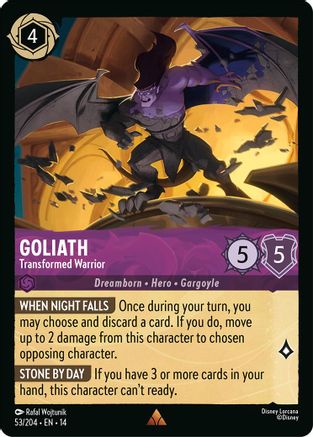 Goliath - Transformed Warrior (53/204) - HCA - Rare