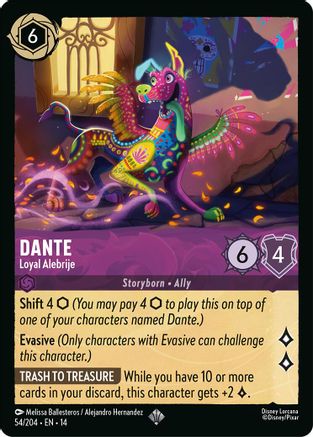 Dante - Loyal Alebrije (54/204) - HCA - Super Rare