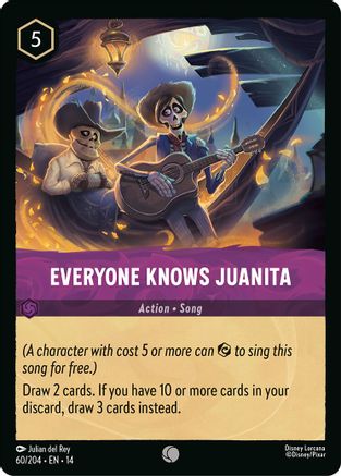 Everyone Knows Juanita (60/204) - HCA - Common - Cold Foil