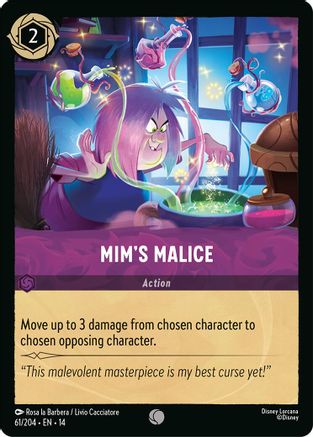 Mim's Malice (61/204) - HCA - Common - Cold Foil