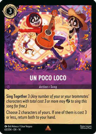 Un Poco Loco (63/204) - HCA - Rare - Cold Foil