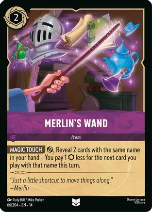 Merlin's Wand (66/204) - HCA - Uncommon