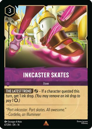 Inkcaster Skates (67/204) - HCA - Rare - Cold Foil