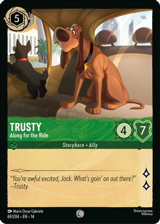 Trusty - Along for the Ride (69/204) - HCA - Common - Cold Foil