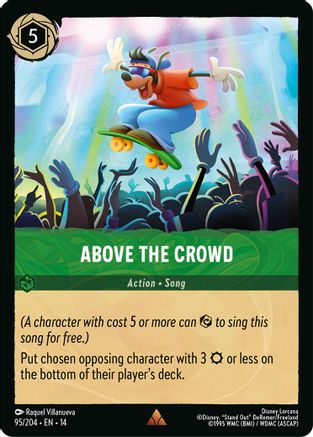 Above the Crowd (95/204) - HCA - Rare