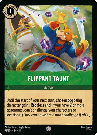 Flippant Taunt (98/204) - HCA - Common