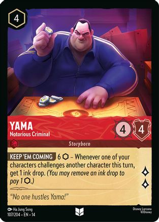 Yama - Notorious Criminal (107/204) - HCA - Uncommon - Cold Foil