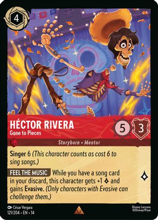Hector Rivera - Gone to Pieces (121/204) - HCA - Rare - Cold Foil