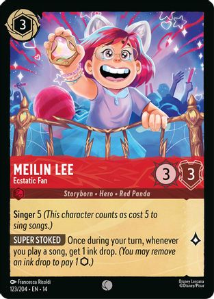 Meilin Lee - Ecstatic Fan (123/204) - HCA - Common