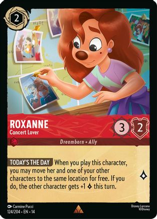 Roxanne - Concert Lover (124/204) - HCA - Rare