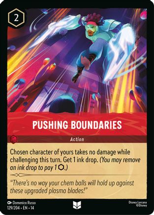 Pushing Boundaries (129/204) - HCA - Uncommon - Cold Foil
