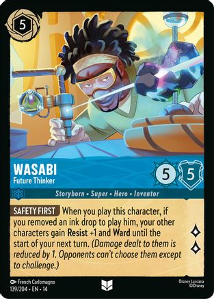 Wasabi - Future Thinker (139/204) - HCA - Uncommon