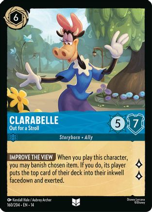Clarabelle - Out for a Stroll (160/204) - HCA - Uncommon