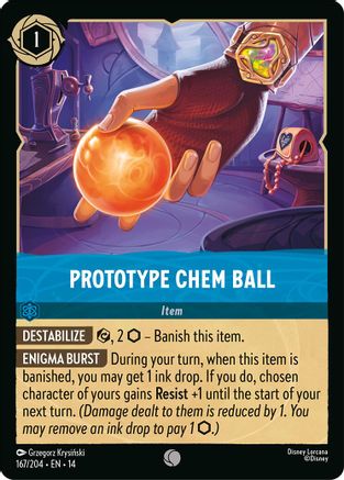 Prototype Chem Ball (167/204) - HCA - Common