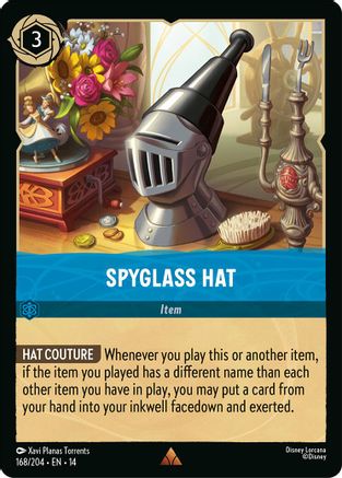 Spyglass Hat (168/204) - HCA - Rare
