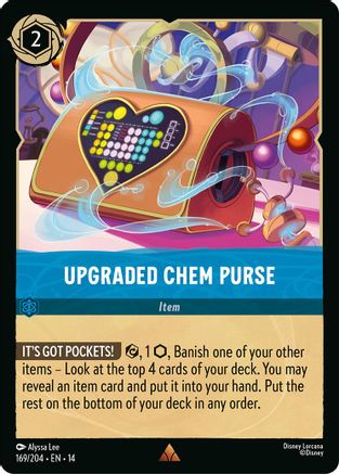 Upgraded Chem Purse (169/204) - HCA - Rare - Cold Foil