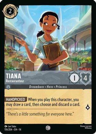 Tiana - Restauranteur (176/204) - HCA - Common - Cold Foil